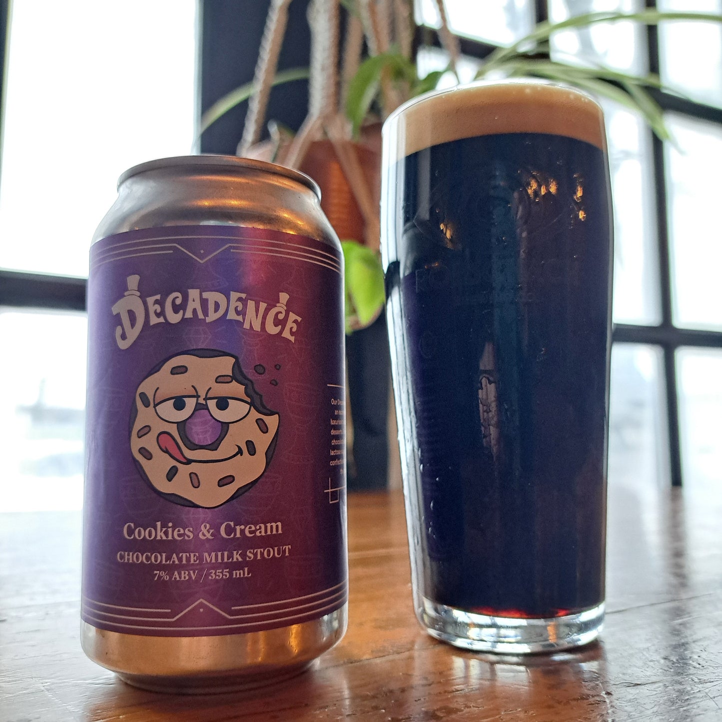 Decadence Chocolate Milk Stout: Cookies & Cream