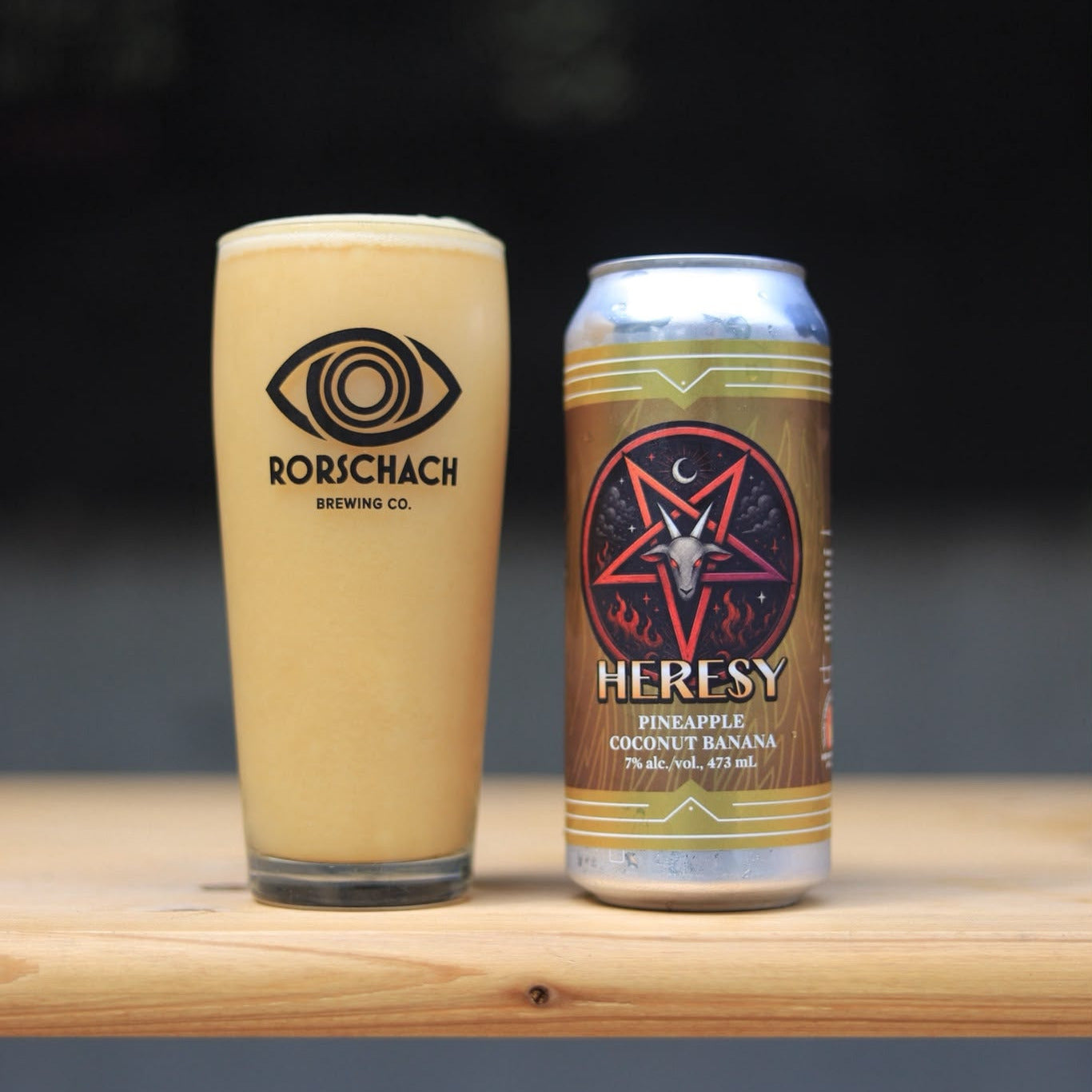 Heresy: Pineapple, Coconut, Banana Smoothie Sour