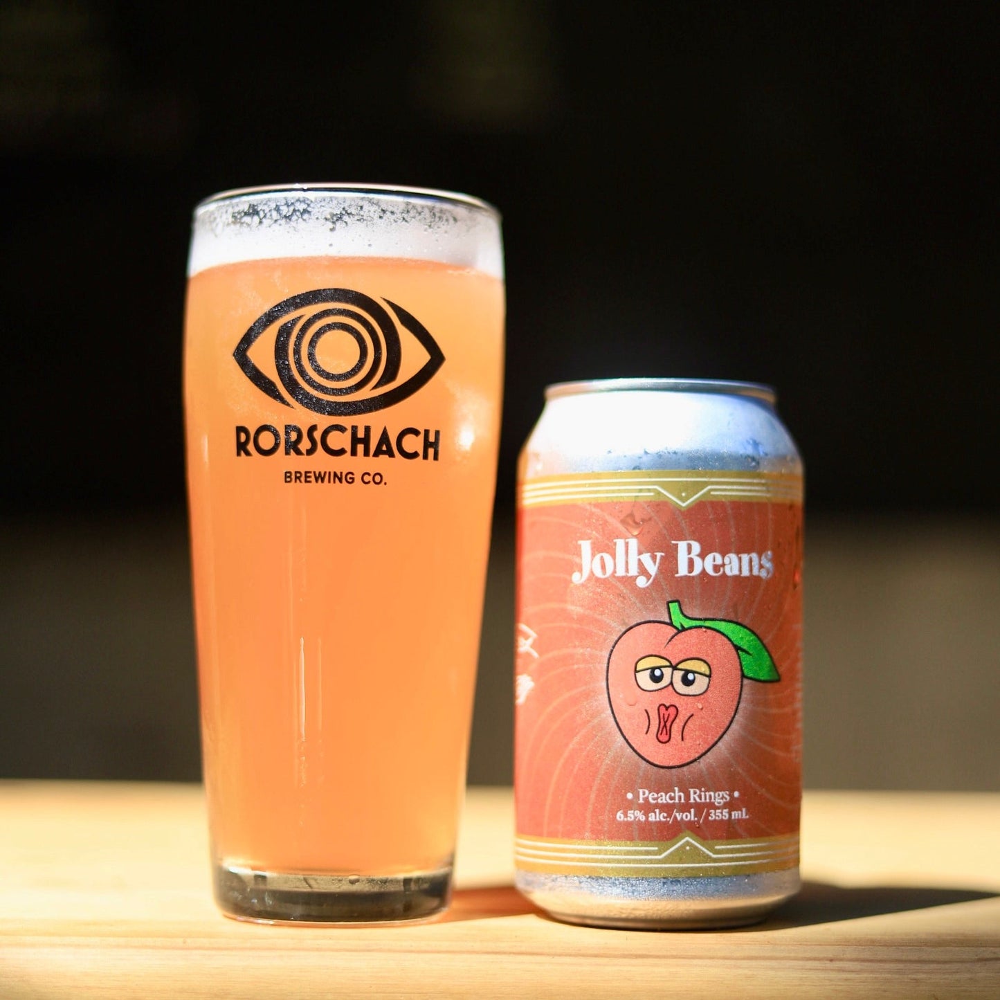 Jolly Beans: Peach Ring Sour