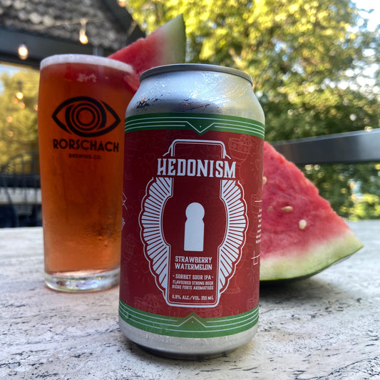 Hedonism Sorbet Sour IPA: Strawberry Watermelon