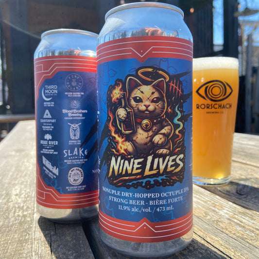 9th Anniversary: Nine Lives Nonuple Dry-hopped Octuple IPA