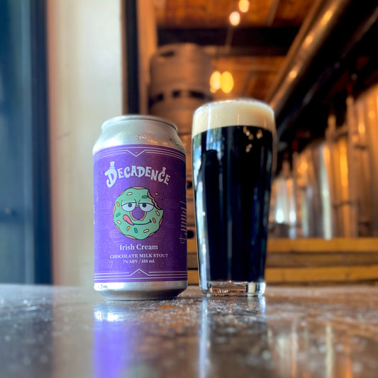 Decadence Chocolate Milk Stout: Irish Cream
