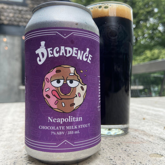 Decadence Chocolate Milk Stout: Neapolitan