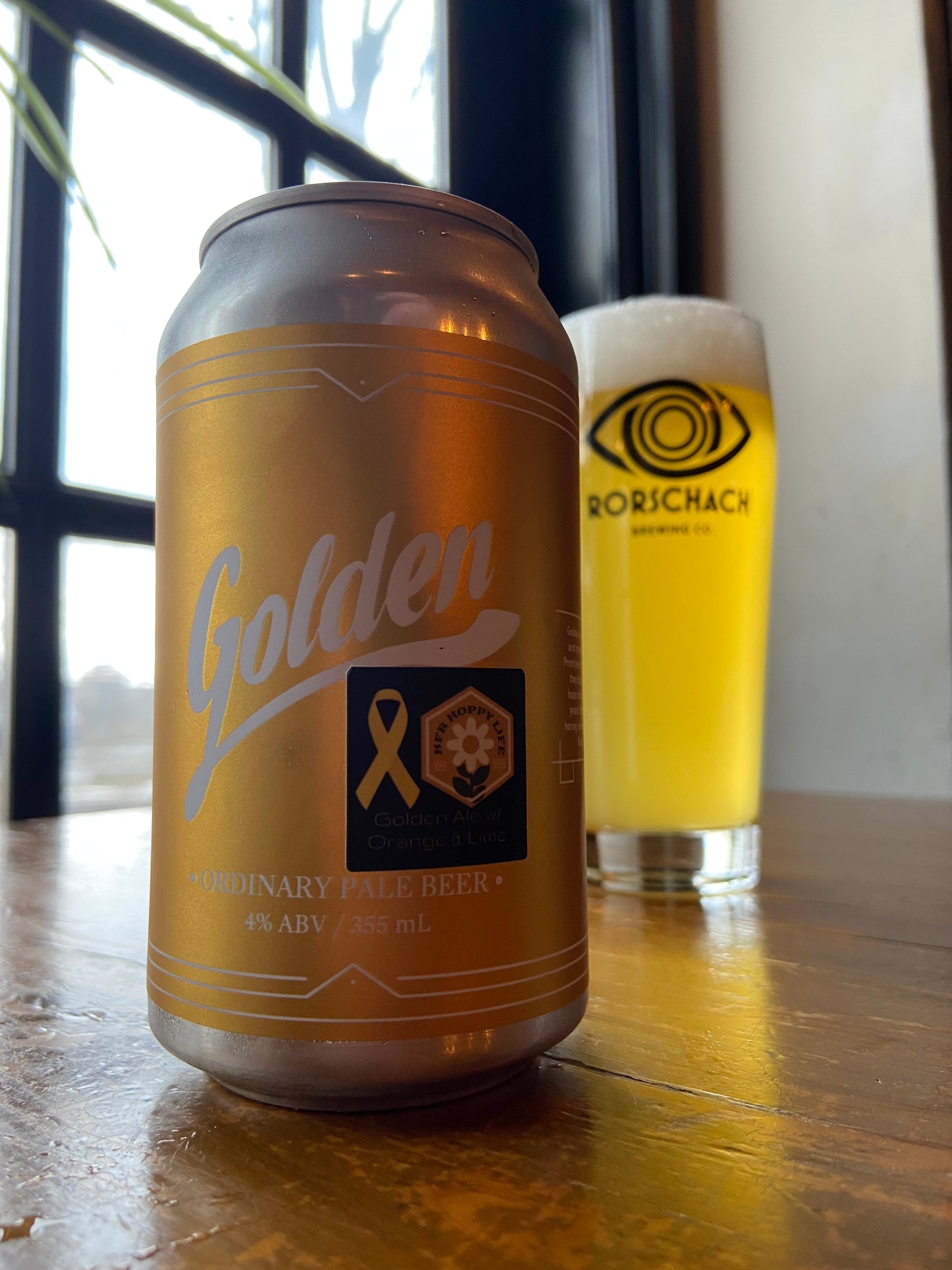 Golden Citrus: Golden Ale with Blood Orange & Lime