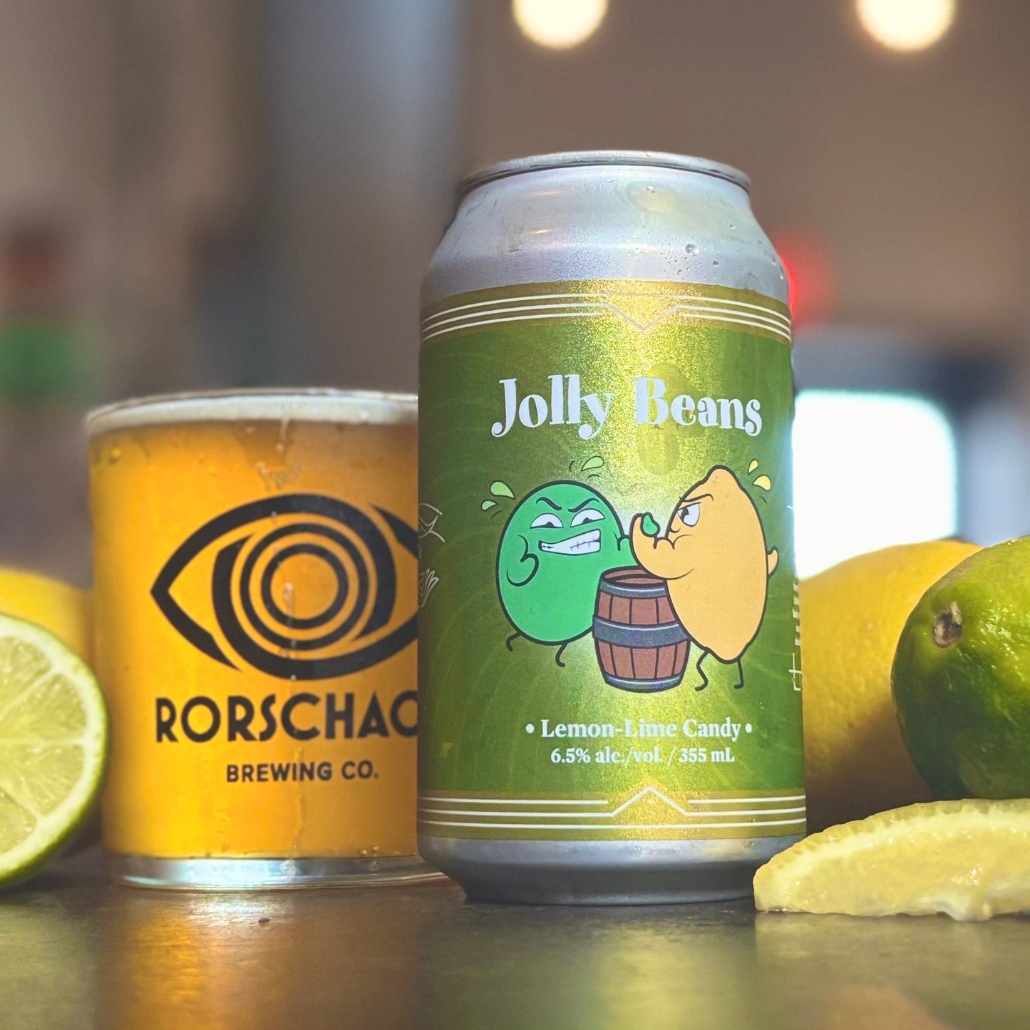 Jolly Beans: Lemon Lime Candy Sour