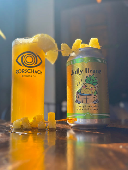 Jolly Beans: Juicy Pineapple Candy Sour